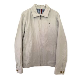 Men's Tommy Hilfiger white/cream Windbreaker/Jacket-Med